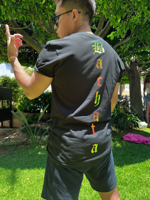 Playera para hombre BACHATA SOUL color negro
