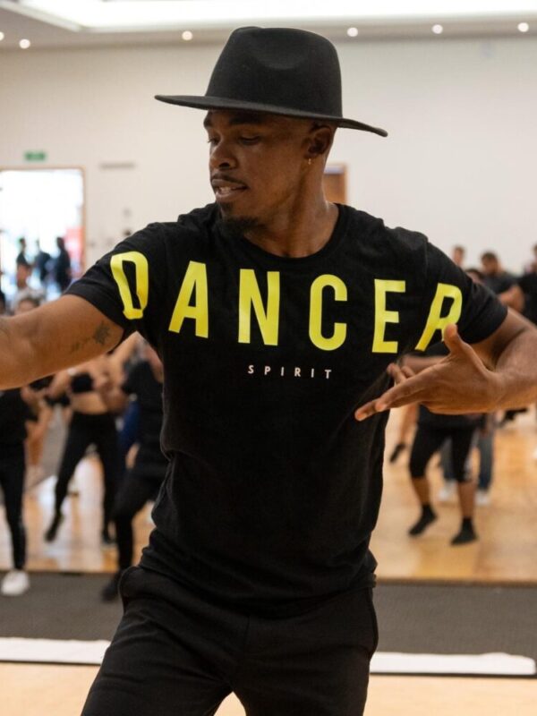 Playera para hombre DANCER SPIRIT color negro