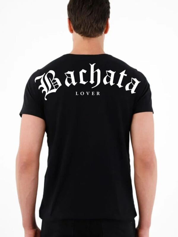 playera-bachata-lover-negra-hombre-algodon-baile