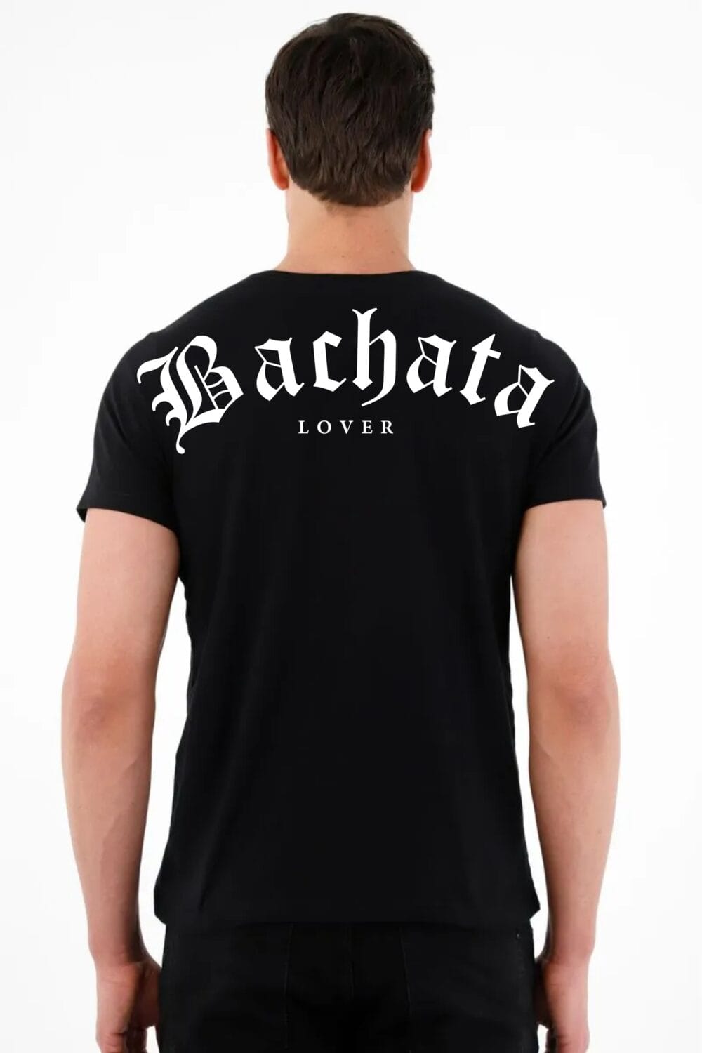 playera-bachata-lover-negra-hombre-algodon-baile