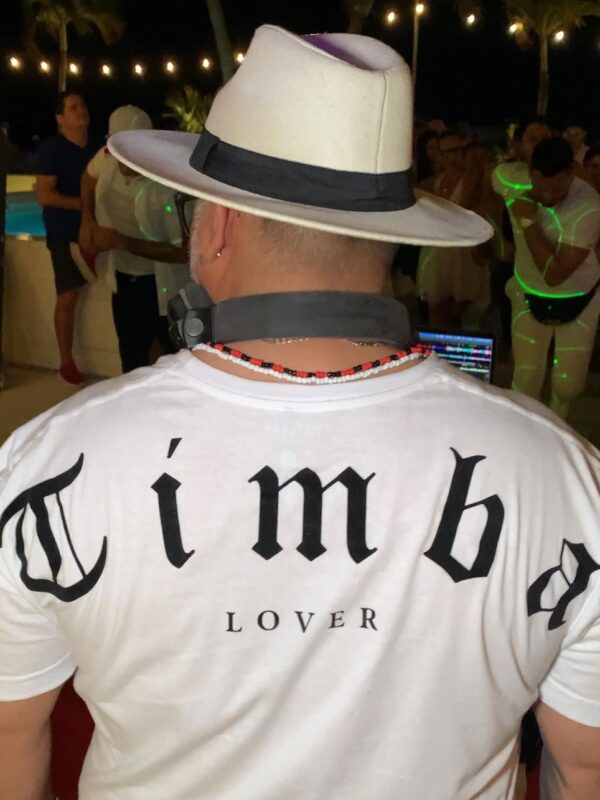 Playera para hombre TIMBA LOVER color blanco