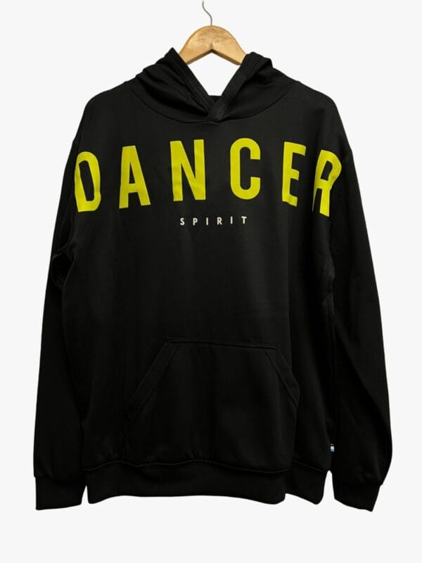 Hoodie DANCER SPIRIT negro unisex extra large