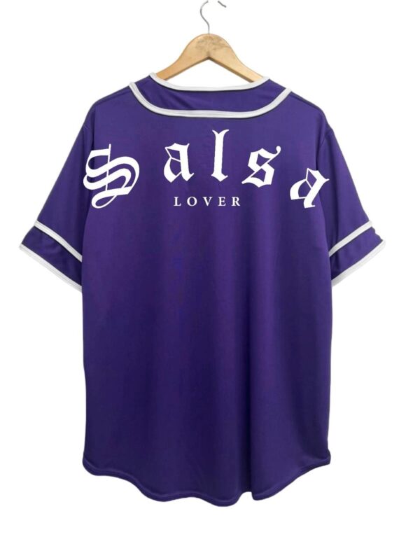 casaca jersey salsa lover morado espalda