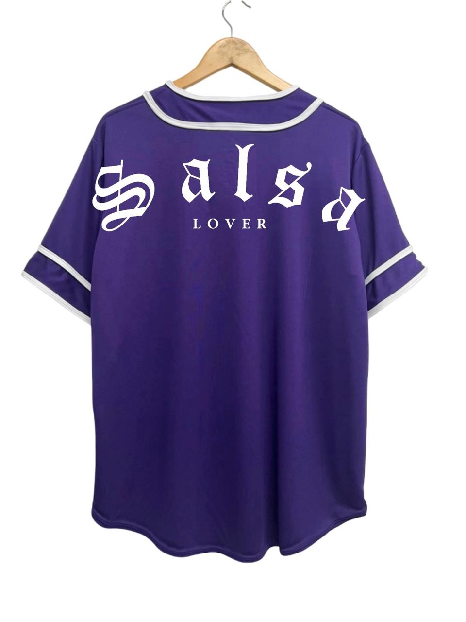 casaca jersey salsa lover morado espalda