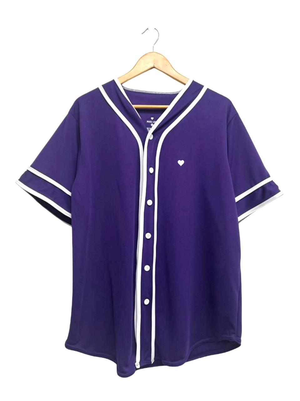 jersey color morado salsa bachata lover vista de frente 1