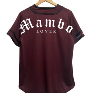 jersey color corinto marrón guinda mambo lover vista de espalda 1