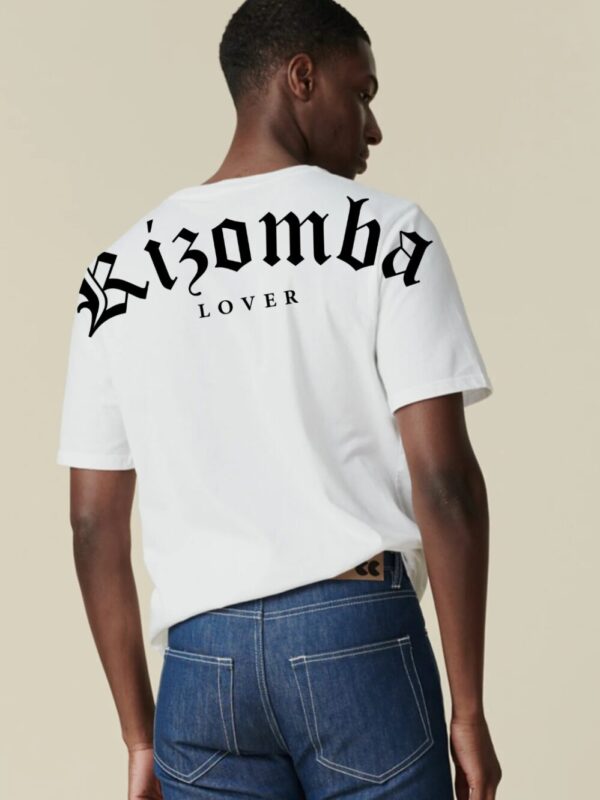 Playera para hombre KIZOMBA LOVER color blanco