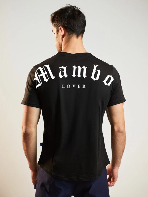 Playera para hombre MAMBO LOVER color negro