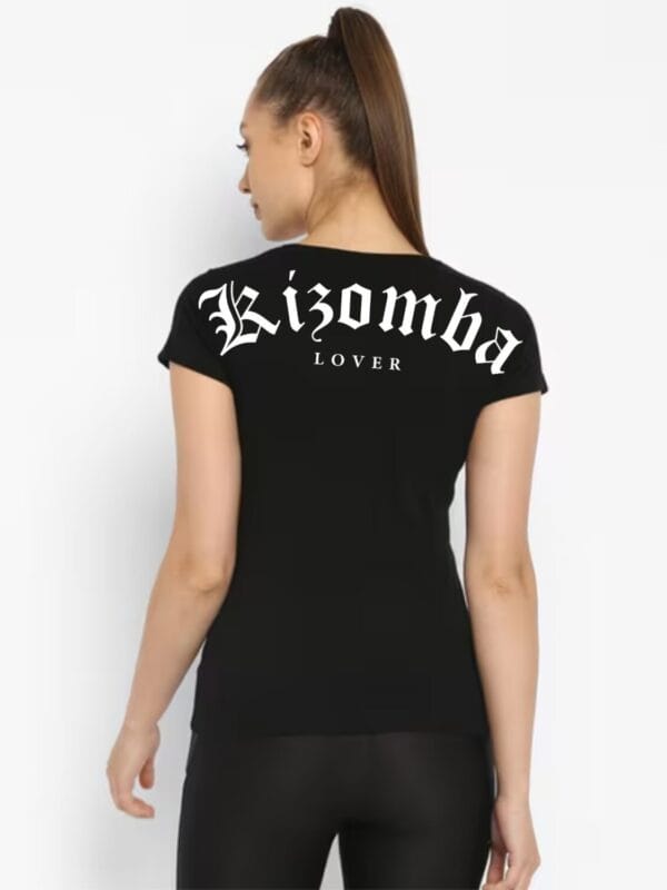Playera para mujer KIZOMBA LOVER color negro