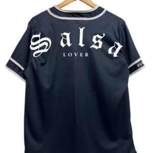 casaca jersey salsa lover azul marino espalda