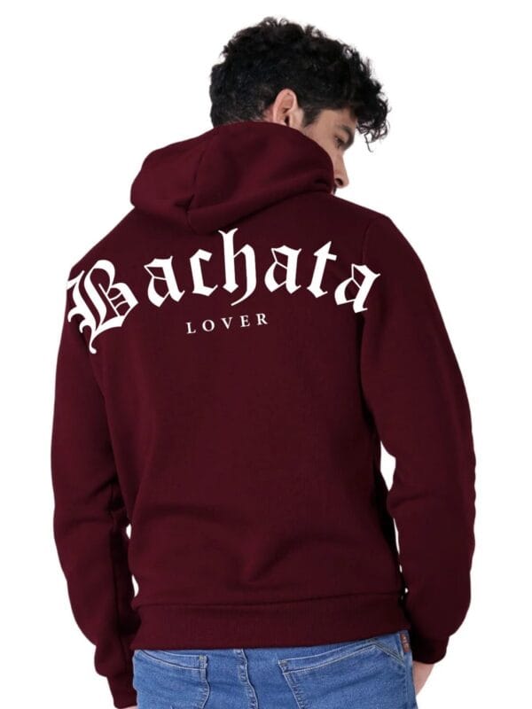 Hoodie BACHATA LOVER corinto unisex
