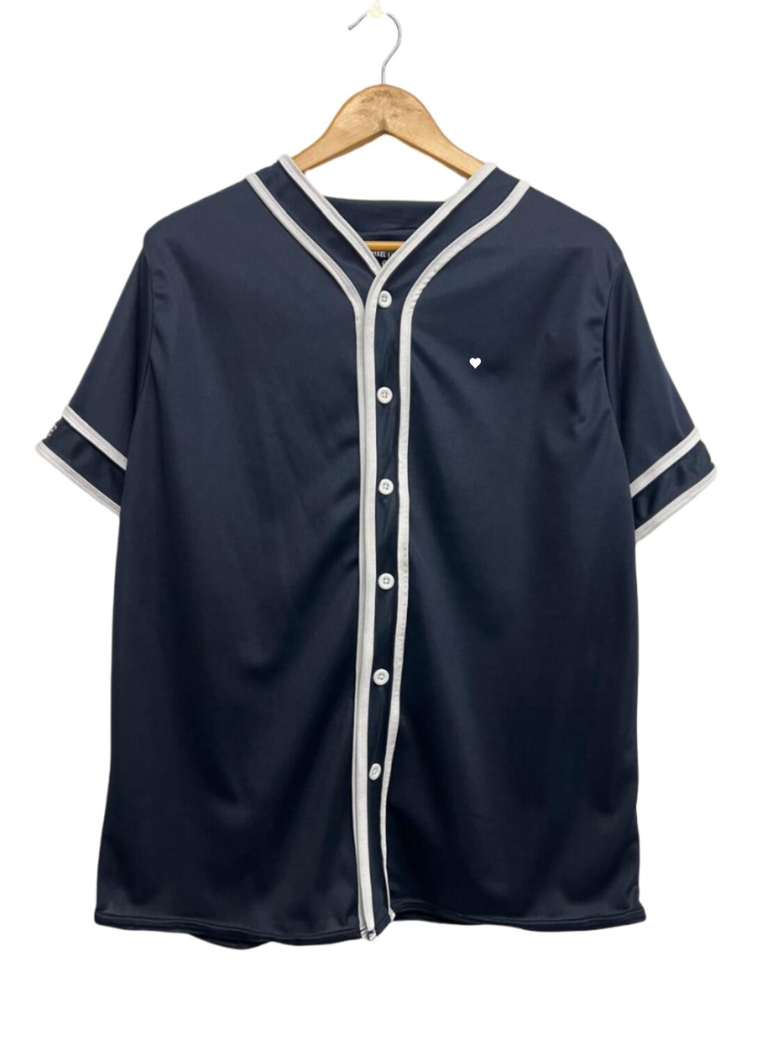 jersey color azul marino salsa bachata lover vista de frente 1