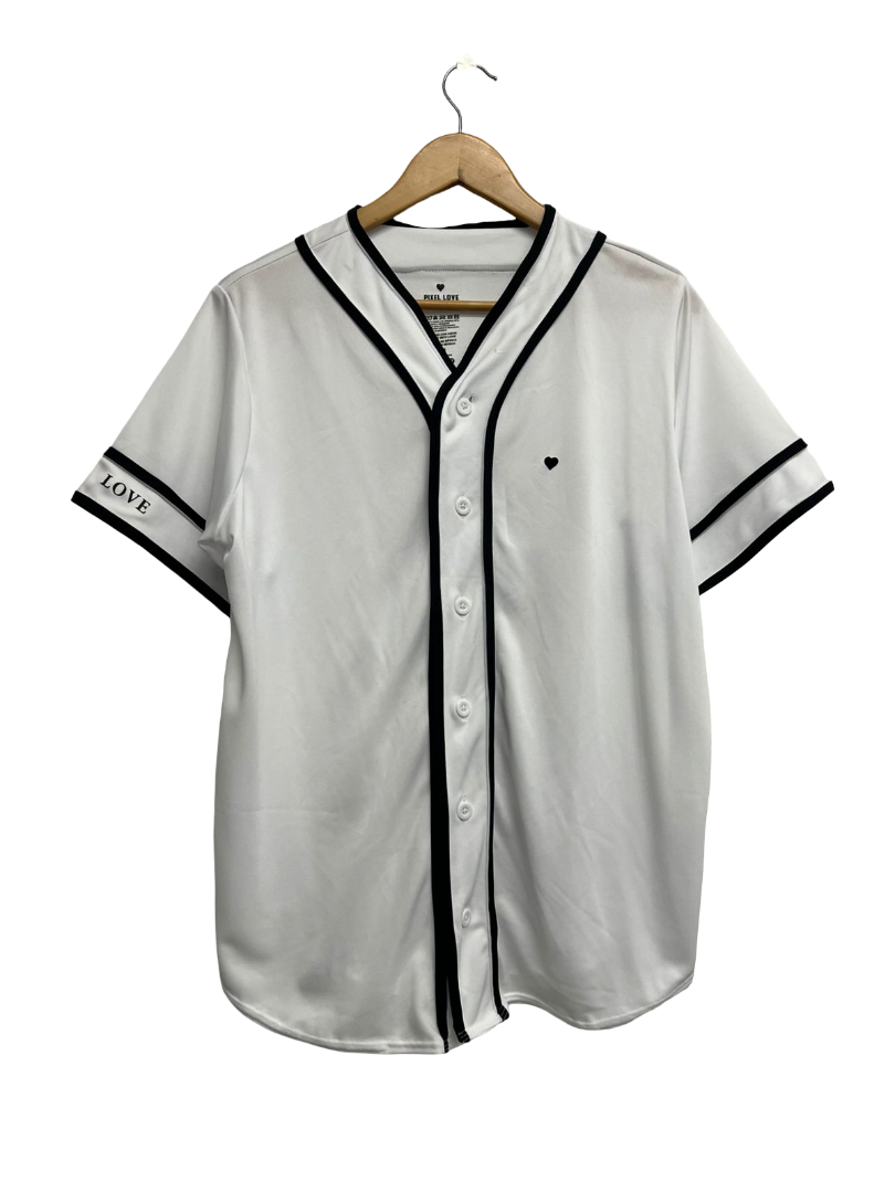 jersey color blanco salsa bachata lover vista de frente 1