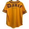 jersey casaca dance lover amarillo espalda