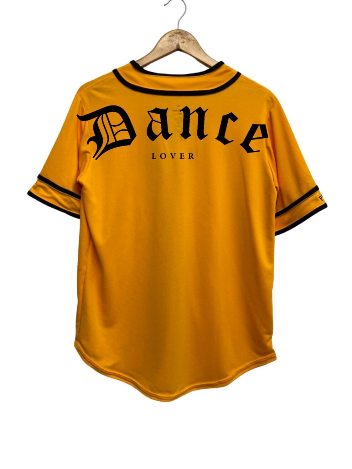 jersey casaca dance lover amarillo espalda
