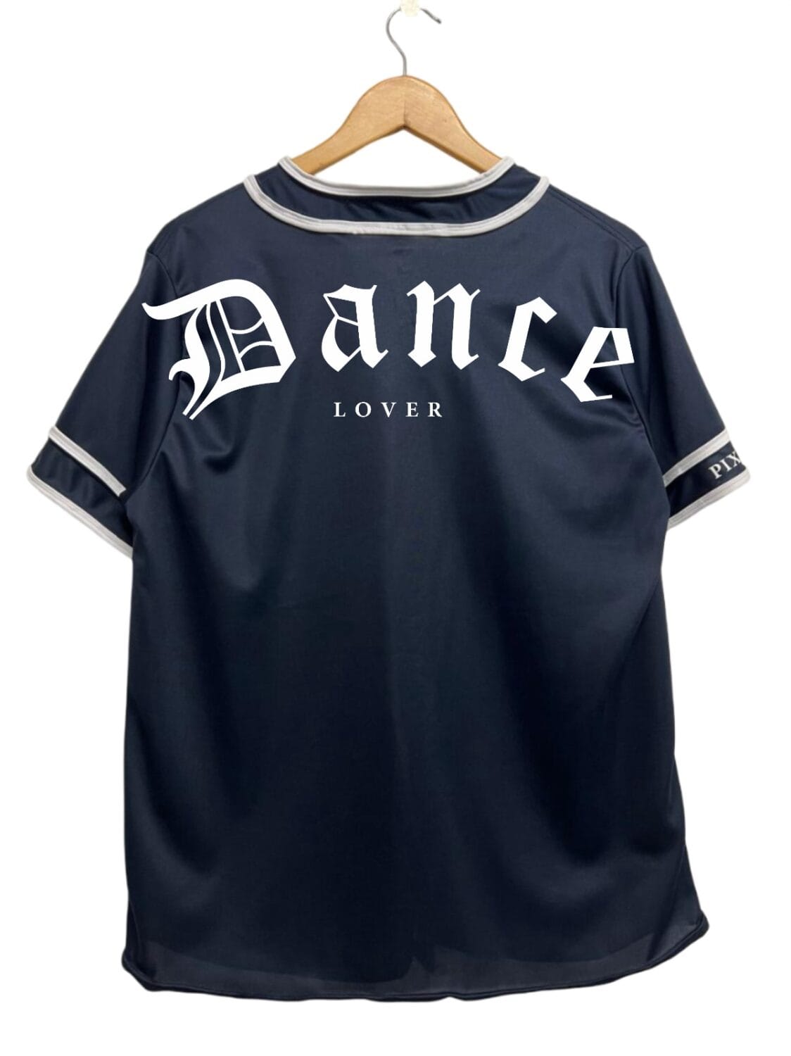 jersey casaca dance lover azul marino espalda