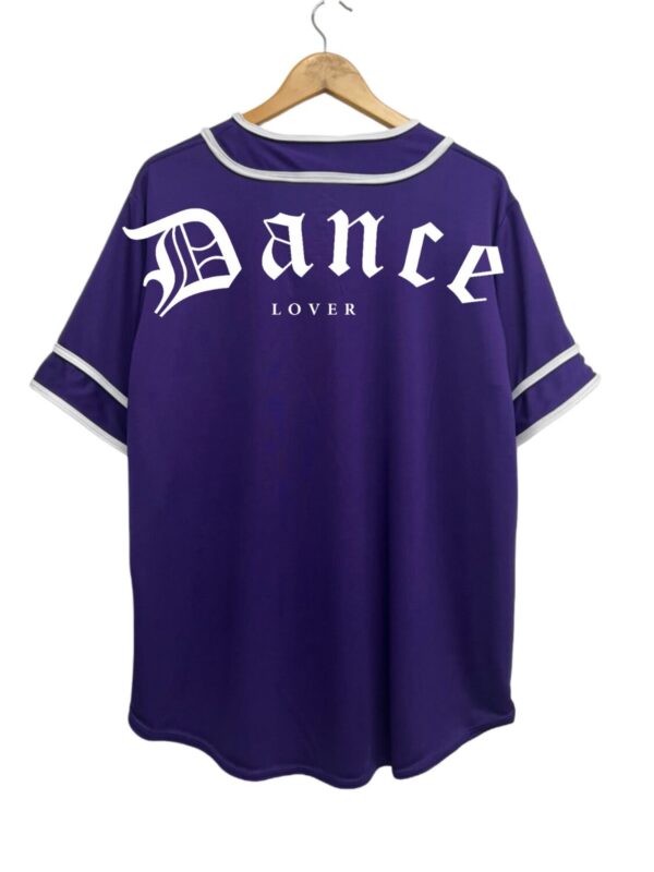 jersey casaca dance lover morado espalda