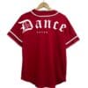 jersey casaca dance lover rojo espalda
