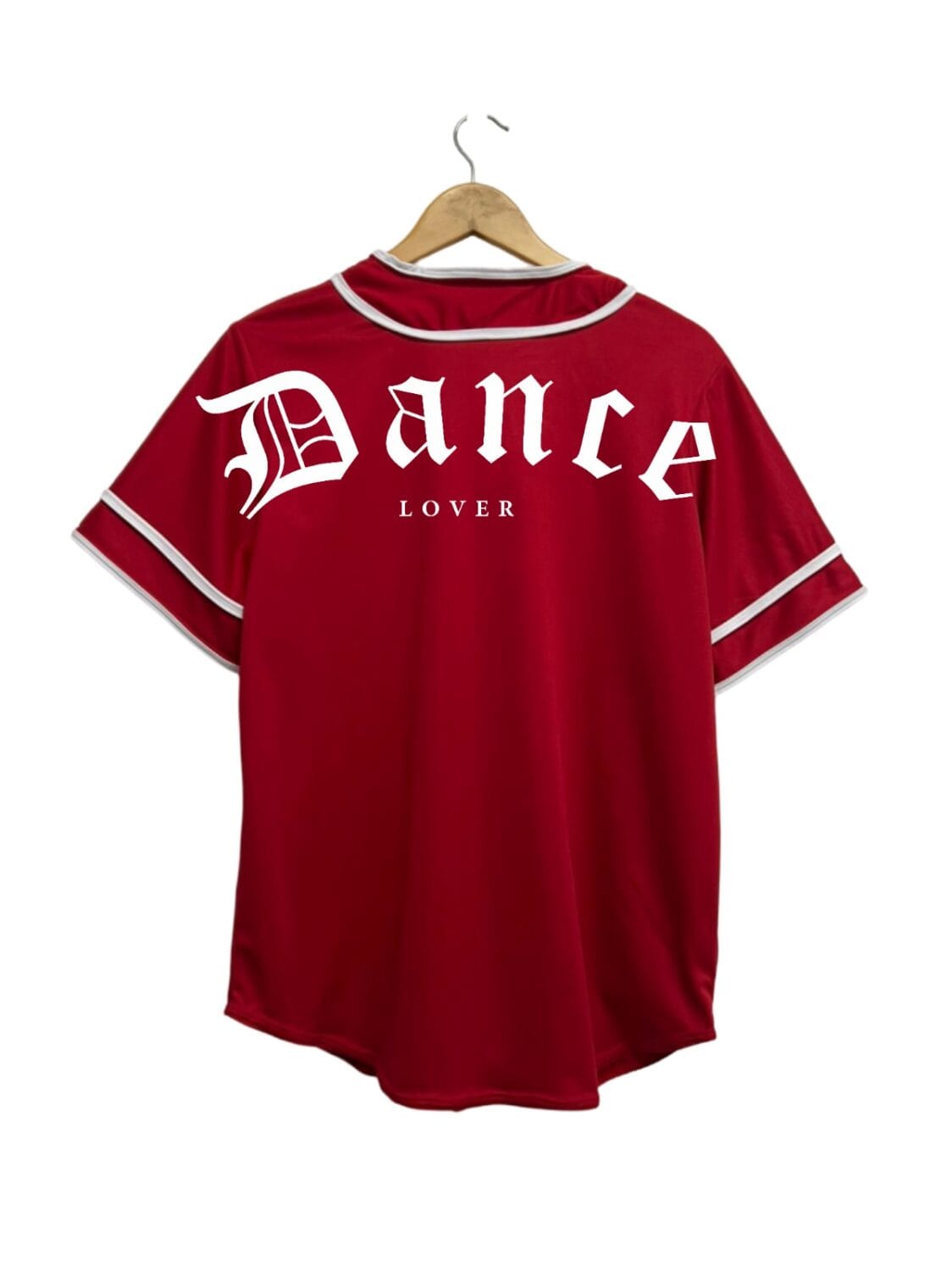 jersey casaca dance lover rojo espalda