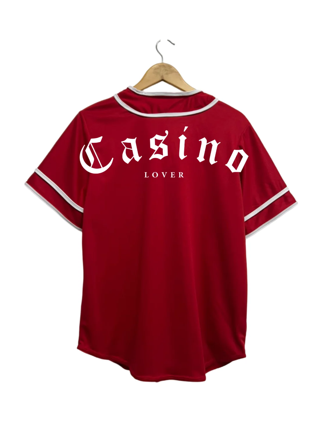 Jersey Casino Lover roja unisex