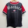 jersey combinada-rojo1 azul marino bachata tradicional unisex frente 1
